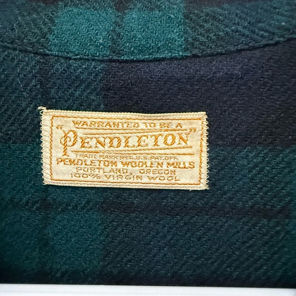 Pendleton Green and Black Plaid Blazer - Picture 2 of 11
